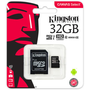 32GB Kingston Micro SD Card - CLASS 10