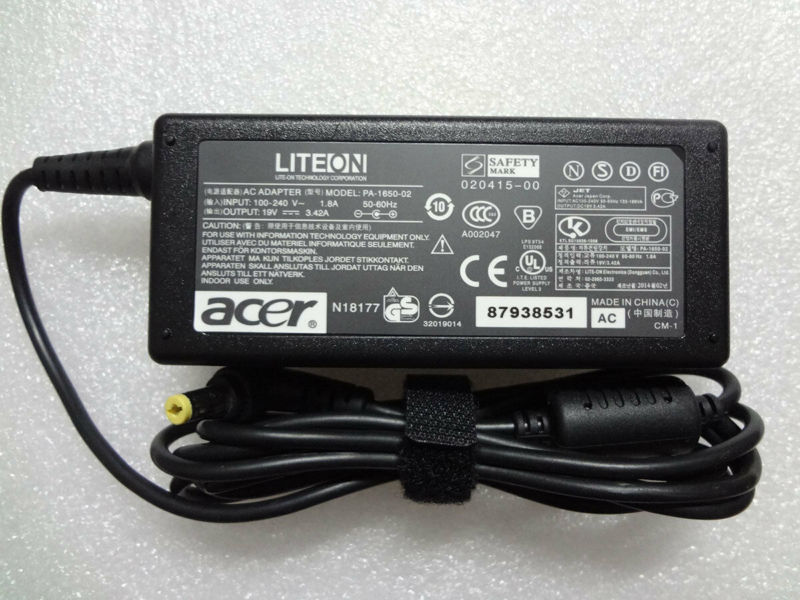 Laptop Power Adapter Charger Acer 19V  65W  pin High Quality  New - Buy Laptops in Sri Lanka, Desktop & All PC Accessories