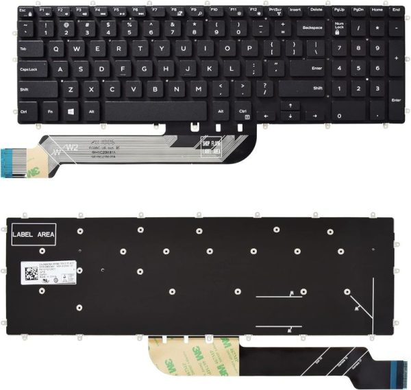 Dell Inspiron 15-5570 5575 5565 7566 7567 17-5770 5775 Keyboard US without Backlit