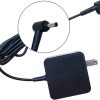 Output: 19V 3.42A 65W (Fit for Asus Vivobook laptops of 45W & 33W) Input: 100-240V 50-60Hz. Connector size: 4.0*1.35mm