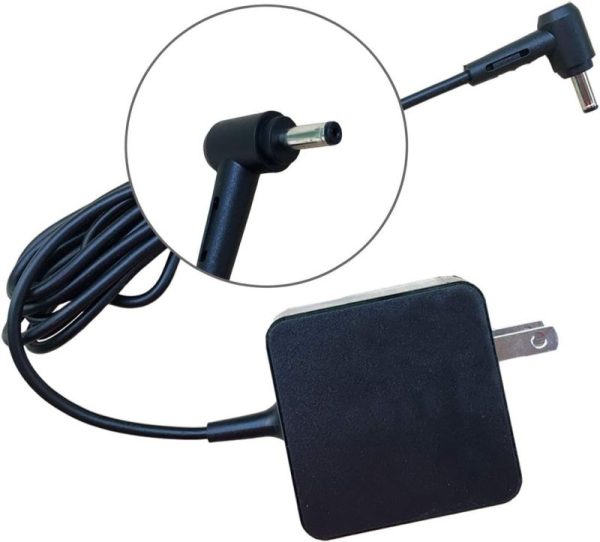 Output: 19V 3.42A 65W (Fit for Asus Vivobook laptops of 45W & 33W) Input: 100-240V 50-60Hz. Connector size: 4.0*1.35mm
